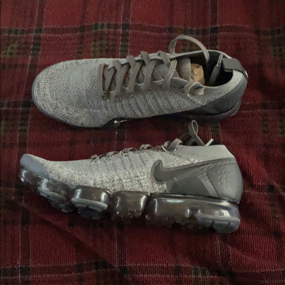 Gray Vapormax Nike size 12